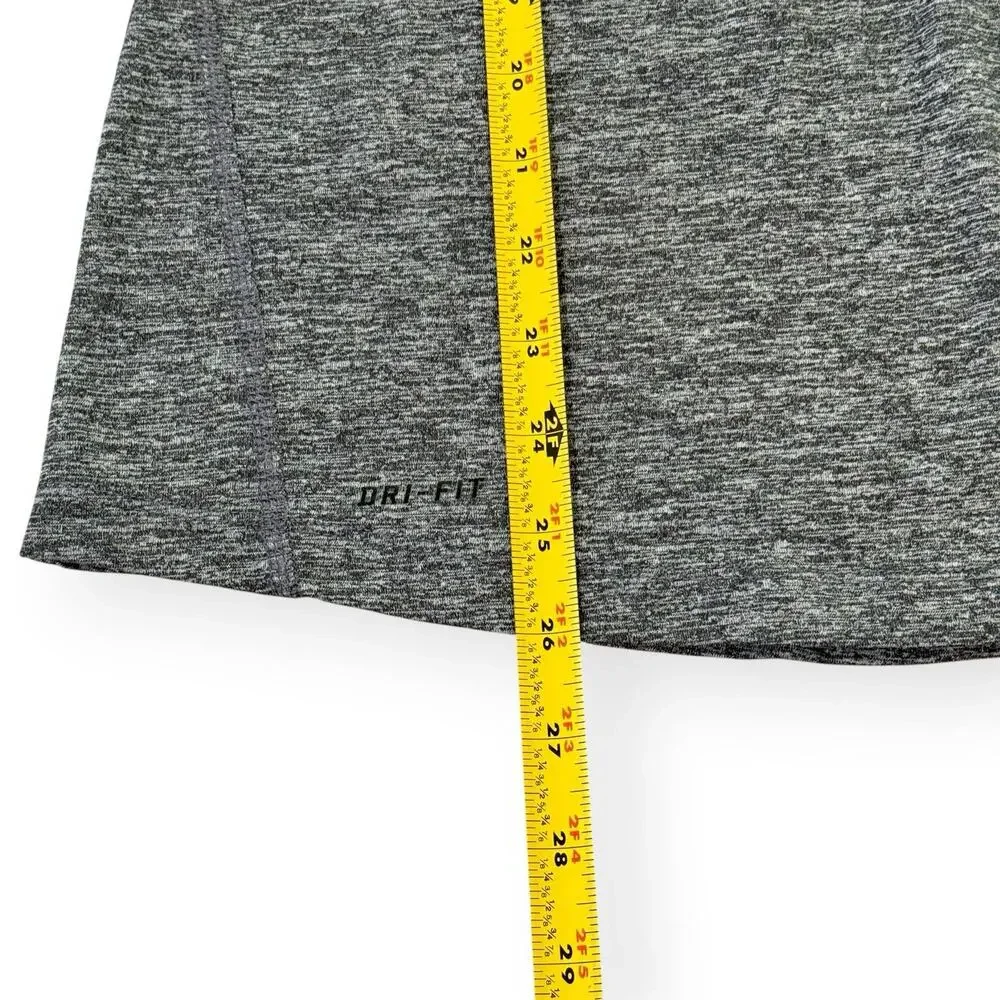 Nike Dri-Fit Ole Miss Quarter Zip Pullover S Gray Long Sleeve Running Athletic